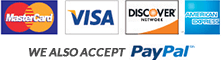 Credit Cards and Paypal